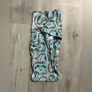 Norani Swaddle Blanket with Car Print
